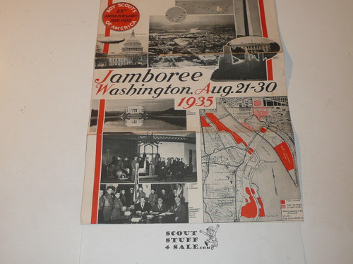 1935 National Jamboree National Promotional Brochure