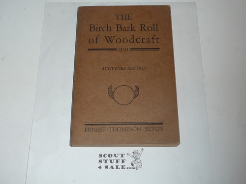 1931 Birchbark Roll of the Woodcraft Indians, MINT