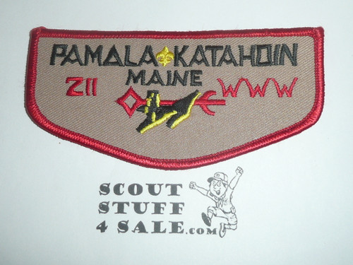 Order of the Arrow Lodge #211 Pamala - Katahdin f11 Flap Patch