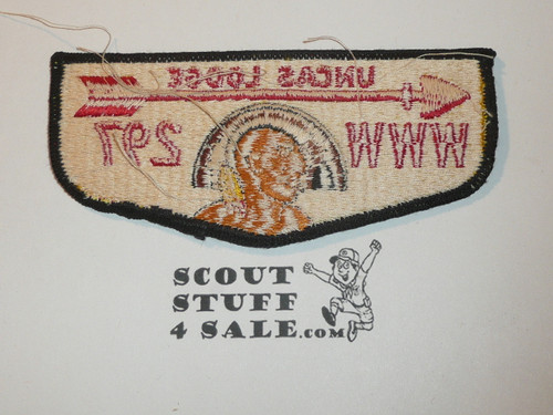 Order of the Arrow Lodge #297 Uncas s2 Flap Patch