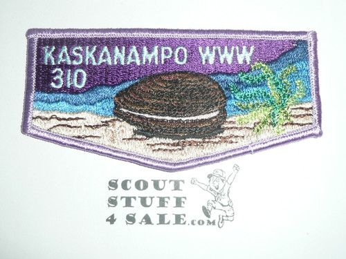 Order of the Arrow Lodge #310 Kaskanampo s13 Flap Patch