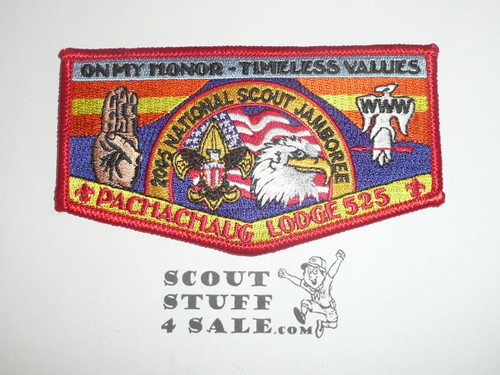 Order of the Arrow Lodge #525 Pachachaug s21 2005 National Jamboree Flap Patch