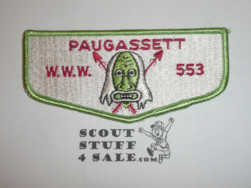 Order of the Arrow Lodge #553 Paugassett s1 Flap Patch