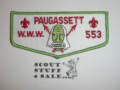 Order of the Arrow Lodge #553 Paugassett s7 Flap Patch