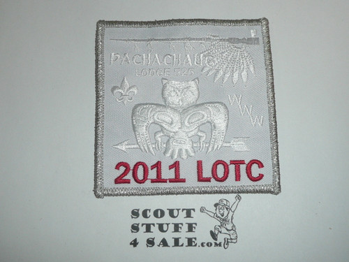 Order of the Arrow Lodge #525 Pachachaug 2011 Lodge Officer Training Staff Patch, 24 made