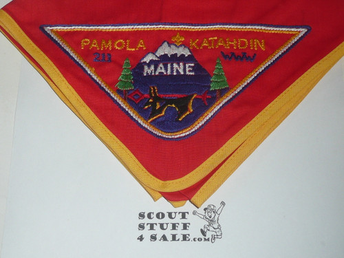 Order of the Arrow Lodge #211 Pamala - Katahdin n7 Embroidered Neckerchief