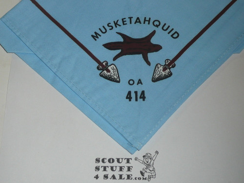 Order of the Arrow Lodge #414 Musketahquid n1 Neckerchief