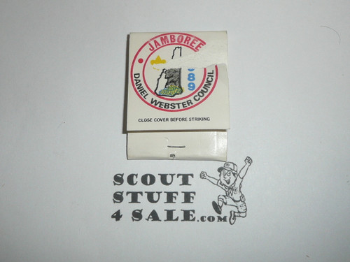 1989 National Jamboree Daniel Webster Council Book of Matches