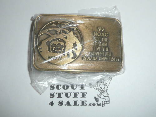 National Order of the Arrow Conference (NOAC), 1996 Bronze Belt Buckle