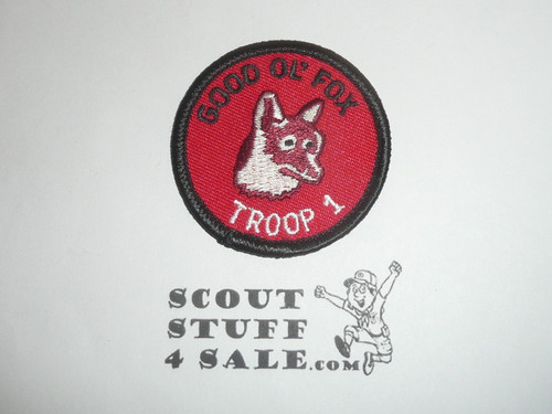 Wood Badge Good Ol' Fox Patch