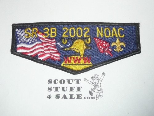Section SR-3B Order of the Arrow 2002 NOAC Flap