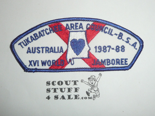 1987-88 World Jamboree JSP - Tukabatchee Area Council