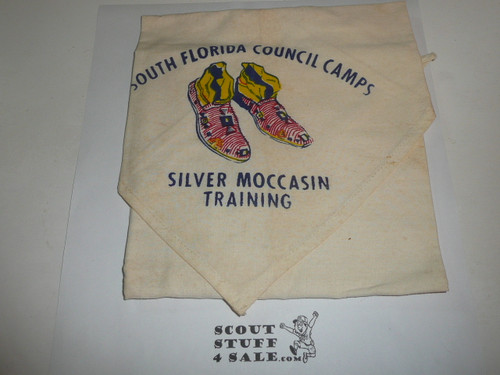 South Florida Council Camps Silver Moccasin Training Neckerchief