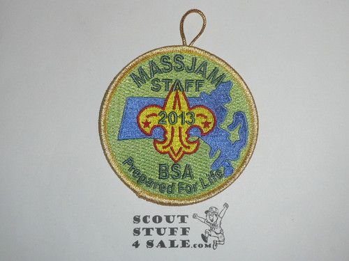 2013 MASS Jam (Massachusetts Jamboree) STAFF Patch