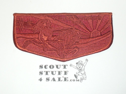 Order of the Arrow Lodge #171 Crazy Horse s10 Flap Patch