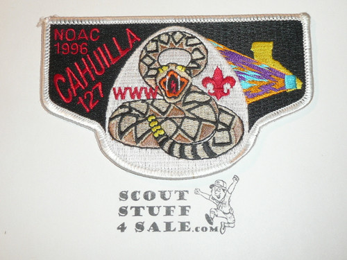 Order of the Arrow Lodge #127 Cahuilla s47 1996 NOAC Flap Patch
