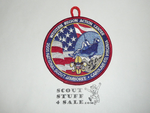 2005 National Jamboree Western Region Action Center Patch