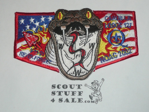 Order of the Arrow Lodge #127 Cahuilla s75 2002 NOAC Flap Patch
