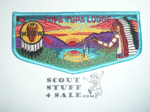 Order of the Arrow Lodge #291 Topa Topa s51 Flap Patch