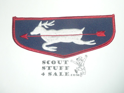 Order of the Arrow Lodge #323 Arrowhead f3 Flap Patch