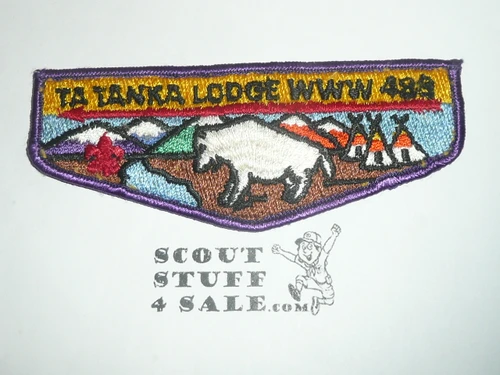 Order of the Arrow Lodge #488 Ta Tanka s13 Flap Patch
