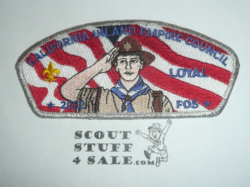 California Inland Empire Council sa76a CSP - Scout