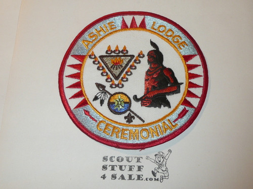 Order of the Arrow Lodge #436 Ashie r6 Ceremonial Patch - Scout