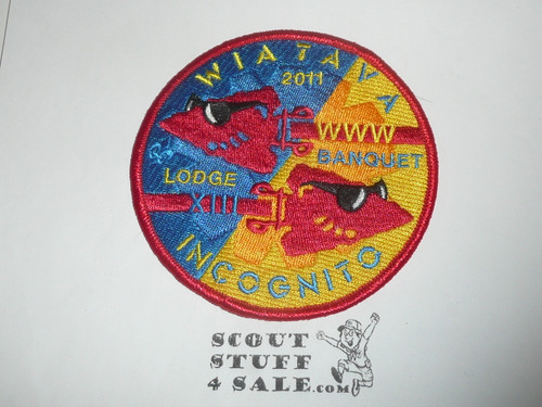 Order of the Arrow Lodge #13 Wiatava 2011 Banquet Patch