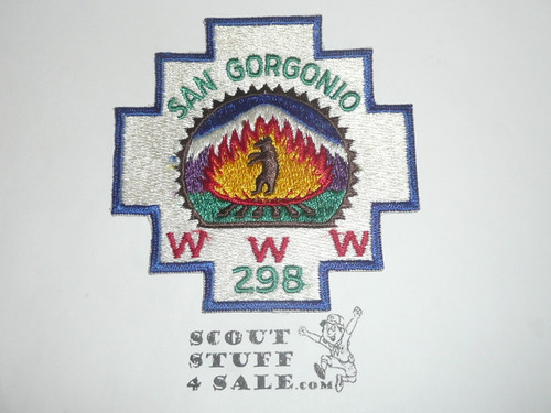 Order of the Arrow Lodge #298 San Gorgonio x6 Odd Shape Patch