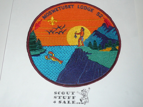 Order of the Arrow Lodge #52 Moswetuset j2 Jacket Patch