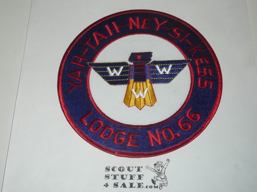 Order of the Arrow Lodge #66 Yah-Tah-Hey-Si-Kess j3 Jacket Patch - Boy Scout
