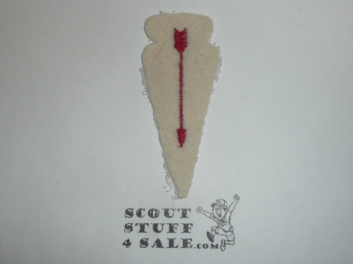 Order of the Arrow Lodge #41 Natokiokan a4 Felt Arrowhead Patch - Boy Scout