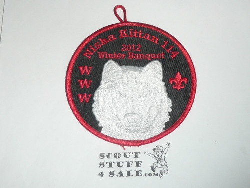 Order of the Arrow Lodge #114 Nisha Kittan 2012 Winter Banquet Patch