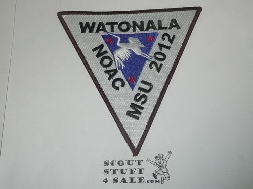 Order of the Arrow Lodge #169 Watonala 2012 NOAC Patch