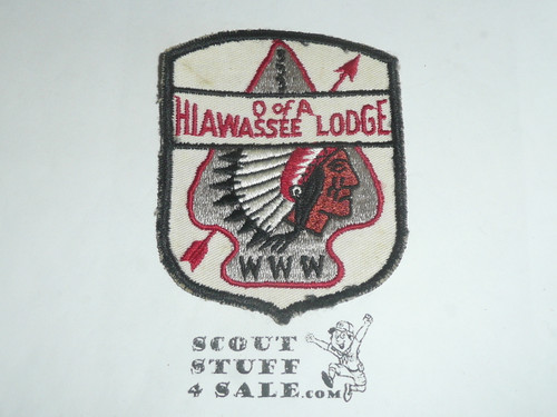 Order of the Arrow Lodge #333 Hiawassee x2 Patch