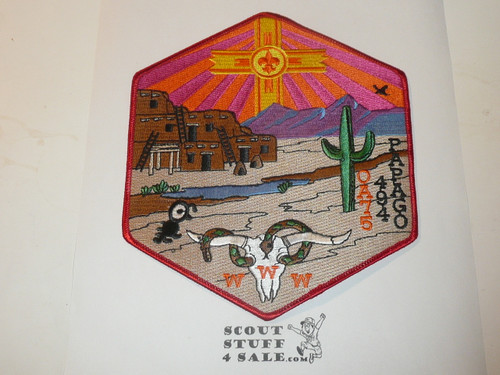 Order of the Arrow Lodge #494 Papago j2 OA 75th Anniversary Jacket Patch
