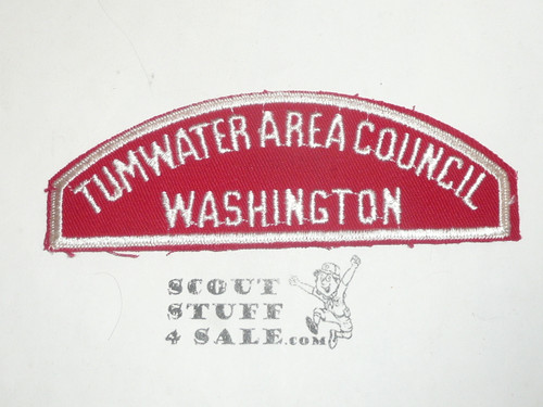 Tumwater Area Council Red/White Council Strip