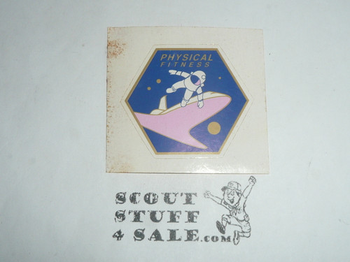 1989 National Jamboree Activity Area Sticker, Physical Fitness