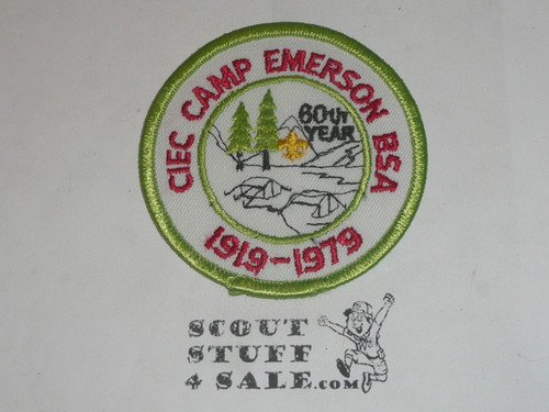 Camp Emerson Patch, California Inland Empire Council, 1979 60th Anniversary