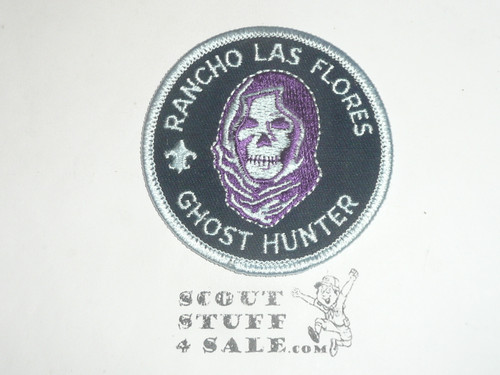 Rancho Las Flores Camp Patch, Ghost Hunter, pale bdr
