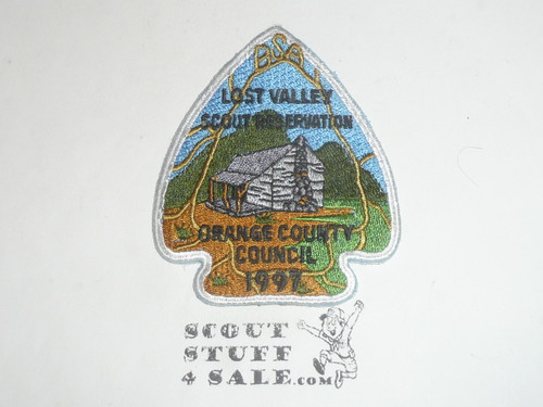 Lost Valley Scout Reservation Patch, Orange County Council, 1997