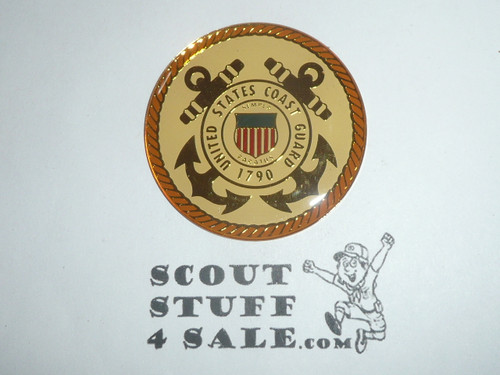 United States Coast Guard Challenge Coin / Token / Medallion, 2" x 1/8", one sided