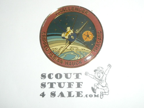 Space Shuttle Challenger Mission STS-7 (June 1983) Challenge Coin / Token / Medallion, 2" x 1/8", one sided, NASA