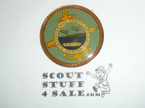 USS Ogden Refrigerator Magnet, 1.75" x 1/8", United States Navy