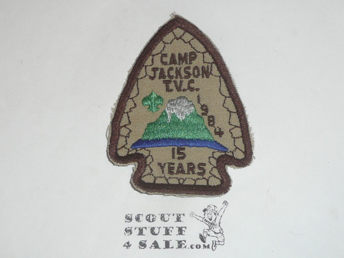 Jackson Scout Reservation Patch, Tennessee Valley Council Council, 1984 15th Anniversary