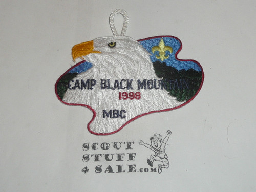 Camp Black Mountain Patch, Mt. Baker Area Council, 1998