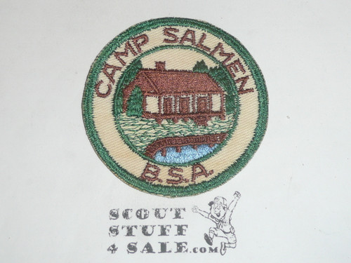 Camp Salmen Patch, New Orleans Area Council, c/e twill