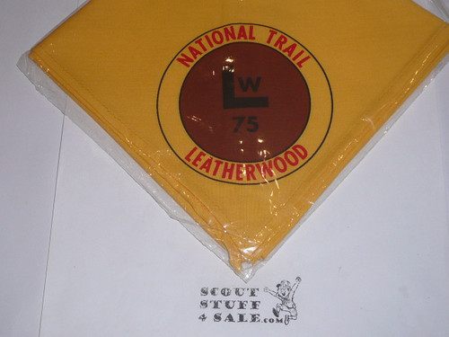 Camp Leatherwood Neckerchief, National Trail Council, 1975