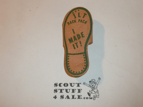 I Made it JLT Back Pack Leather Neckerchief Slide