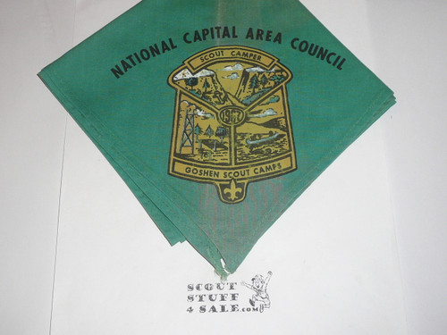 Goshen Scout Camps Neckerchief, National Capital Area Council, 1967